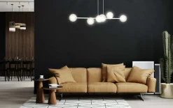 Sale Biała lampa wisząca w ciekawym kształcie 879/6 | Kaja Oświetlenie Żyrandole Nowoczesne