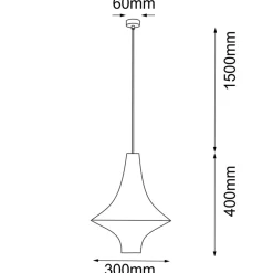 Sklep Kaja Biała lampa wisząca w stylu boho ANT 5114 ALDA | Kaja Oświetlenie