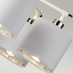 Cheap Biała lampa wisząca z abażurami BALANCE5-WPN z serii BALANCE Żyrandole Nowoczesne