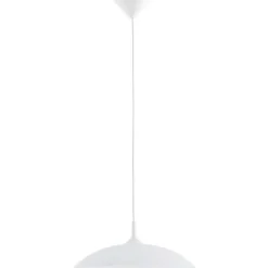 Sklep Kaja Biała lampa wisząca z mlecznym kloszem AL 15340 | Kaja