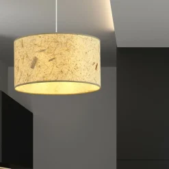 New Biała lampa wisząca z nietypowym abażurem 1150/1 ASTON | Kaja Żyrandole Nowoczesne