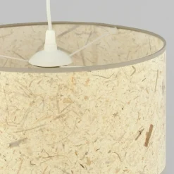 New Biała lampa wisząca z nietypowym abażurem 1150/1 ASTON | Kaja Żyrandole Nowoczesne