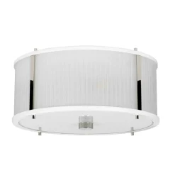 Shop Biała lampa wisząca ze szkłem DL-CORONA-3P-WPN z serii CORONA Żyrandole Nowoczesne