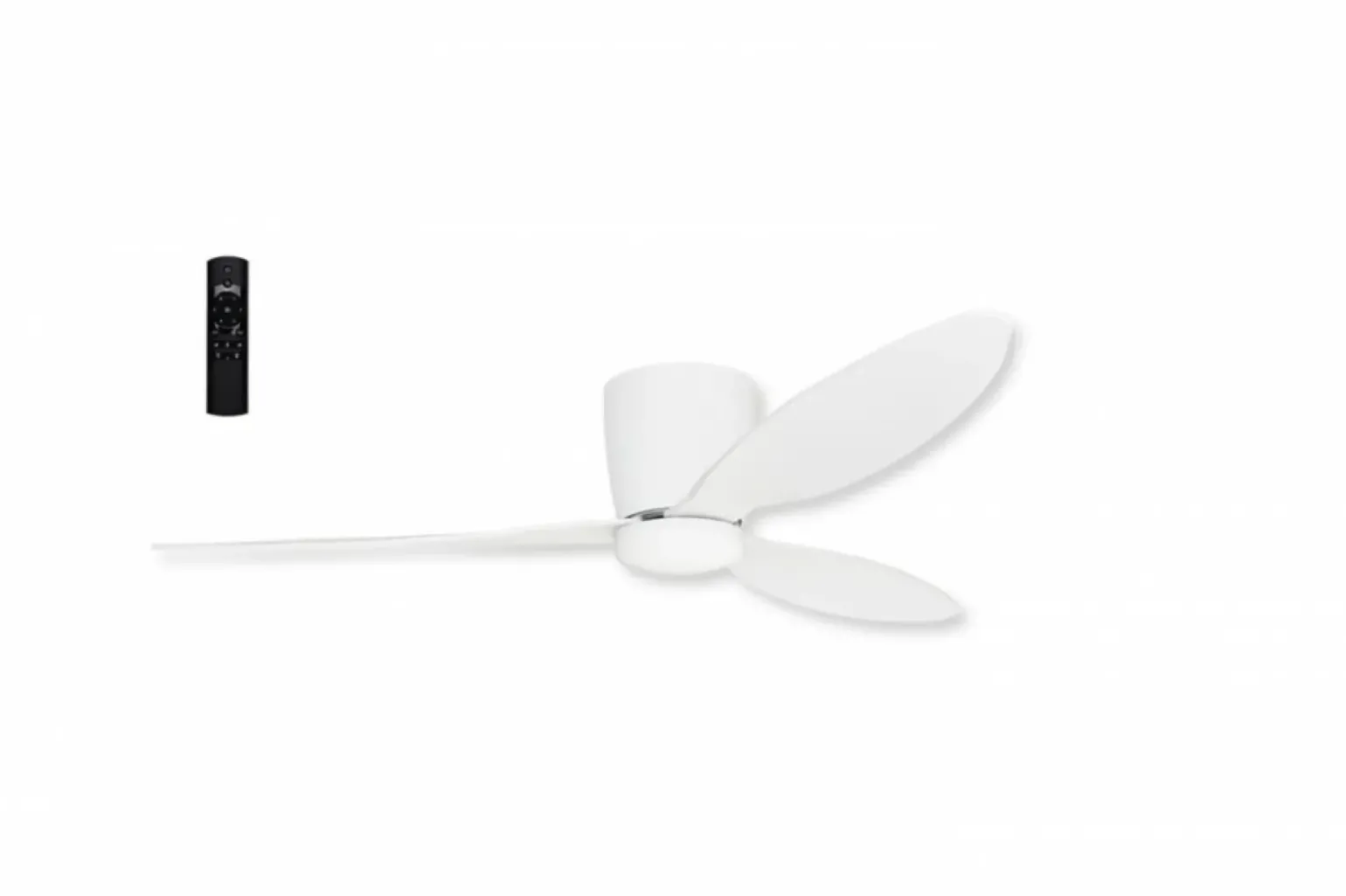 Sklep Kaja Biała lampa z wiatrakiem i pilotem AZ4451 VENETI | Kaja Oświetlenie