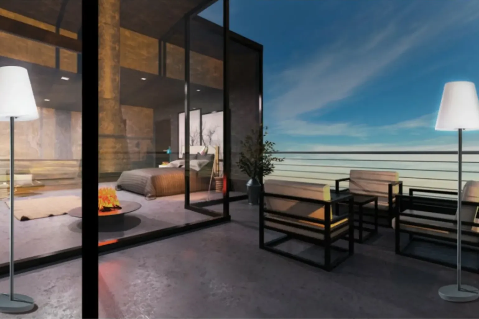 Sklep Kaja Biała lampa zewnętrzna stojąca idealna AZ4663 HAVANA | Kaja