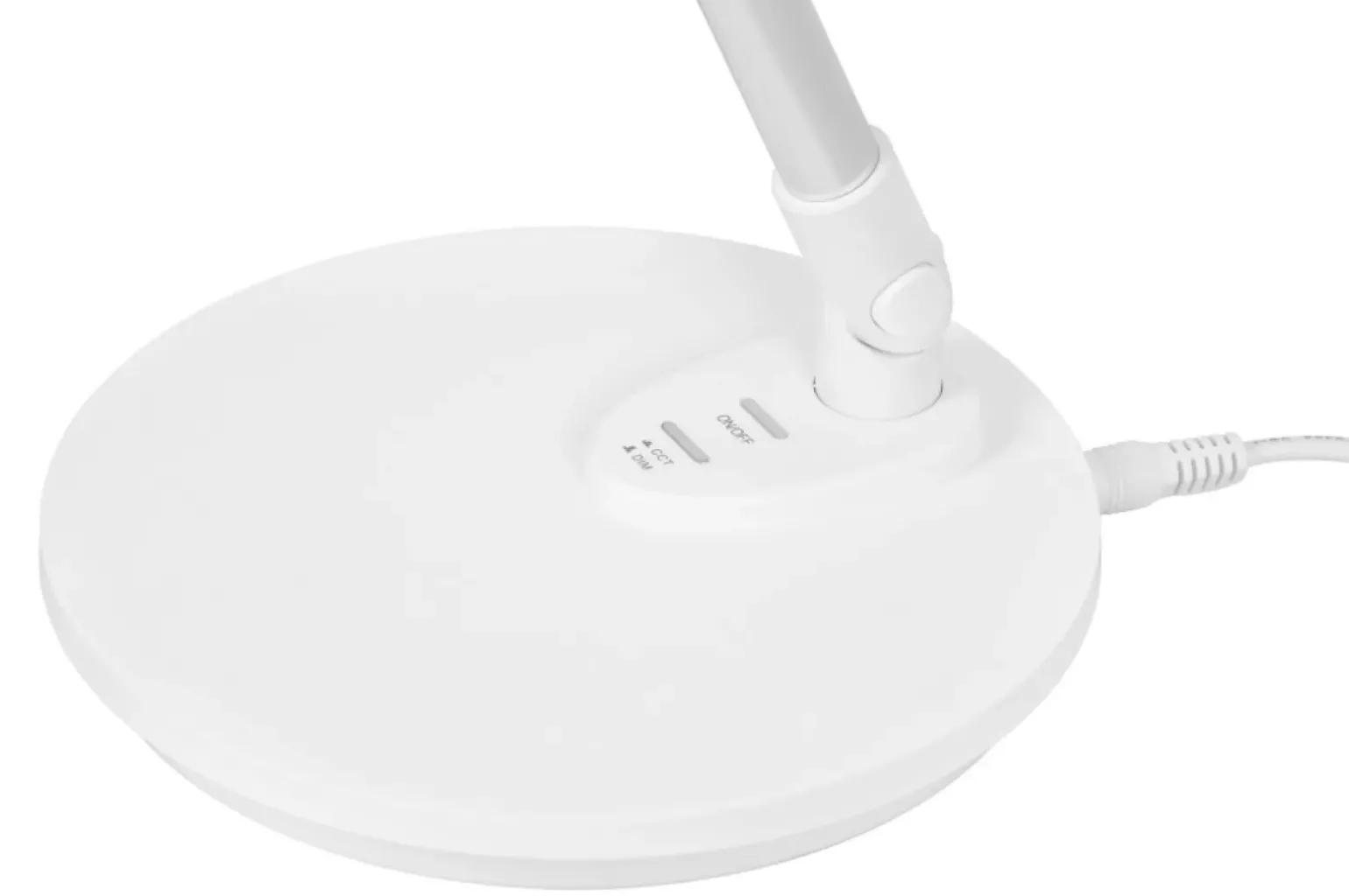 Sklep Kaja Biała lampka biurkowa, regulowana wysokość K-BL1528 BIAŁY z serii LOLEK