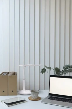 Sklep Kaja Biała lampka biurkowa, ruchome ramię K-BL1185 BIAŁY z serii DAFI