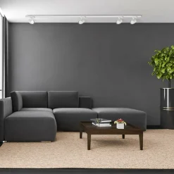 Sklep Kaja Biała 2-metrowa szyna natynkowa LP-737 WH SET 3F z serii SNOW SET