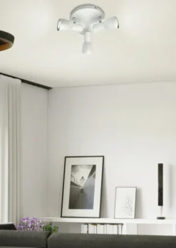 Sklep Kaja Biała, minimalistyczna lampa sufitowa 98-44204 PICARDO | Kaja