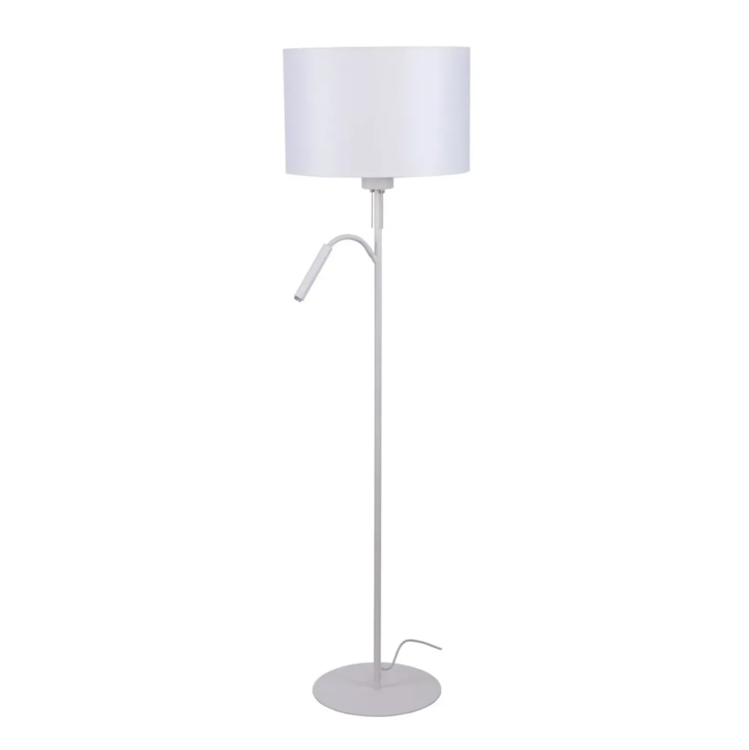 Sklep Kaja Biała, niezwykła lampa podłogowa z abażurem 9074 | Kaja Oświetlenie