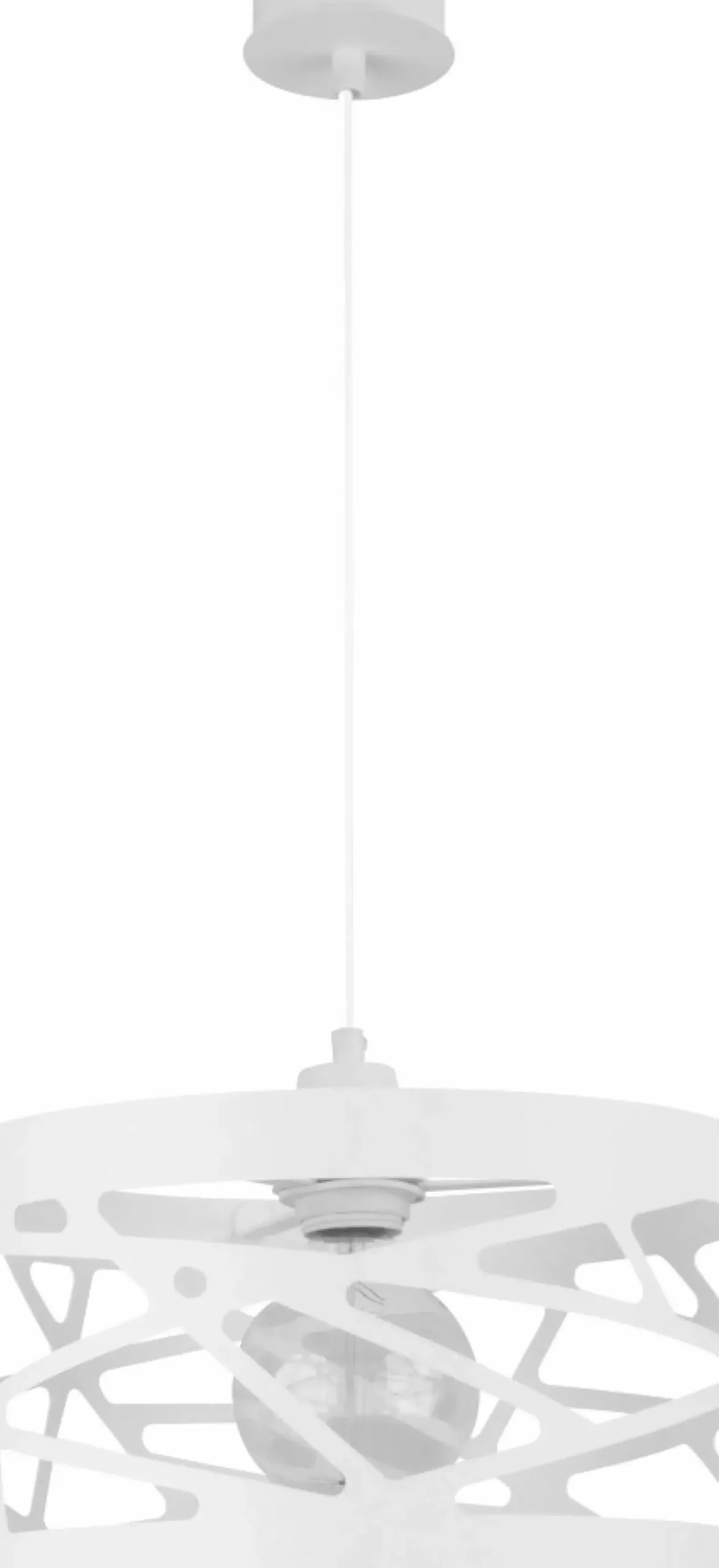 Cheap Biała, nowoczesna lampa wisząca do kuchni SIG 31080 z serii MODUŁ FREZ Żyrandole Nowoczesne