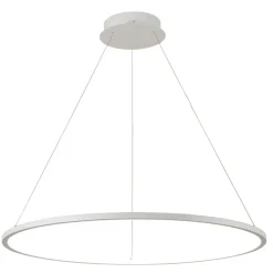 Cheap Biała obręcz LED ⌀100 PND-56135B-100RPC-WH-3KS4K-TRDIMM VINOLA | Kaja Żyrandole Nowoczesne