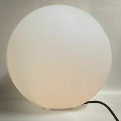 Sklep Kaja Biała, ogrodowa kula świecąca ⌀40cm LP-JH-1095-450 GAJA | Kaja