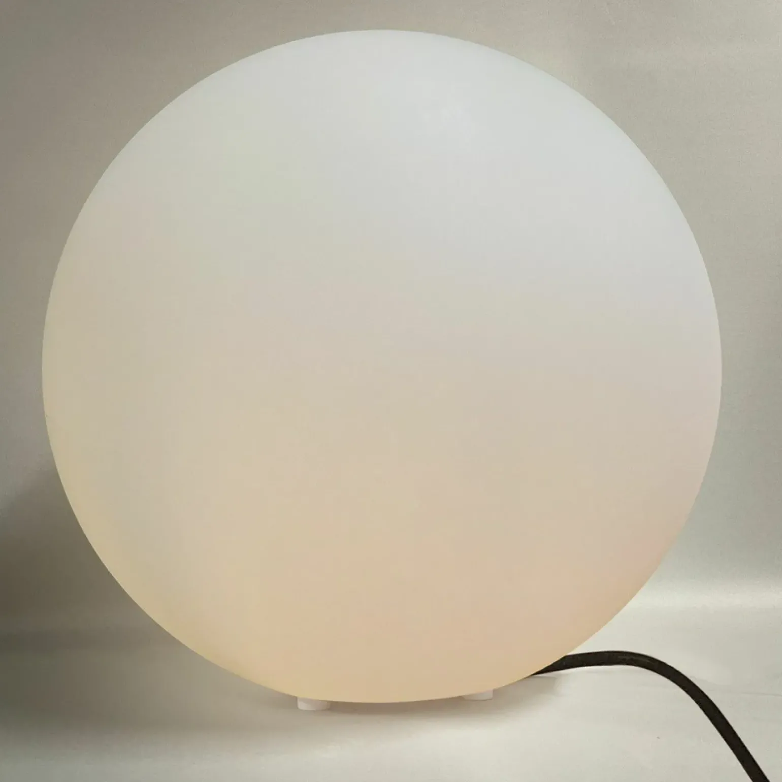 Sklep Kaja Biała, ogrodowa kula świecąca ⌀40cm LP-JH-1095-450 GAJA | Kaja