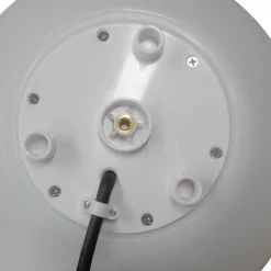 Sklep Kaja Biała, ogrodowa kula świecąca ⌀40cm LP-JH-1095-450 GAJA | Kaja