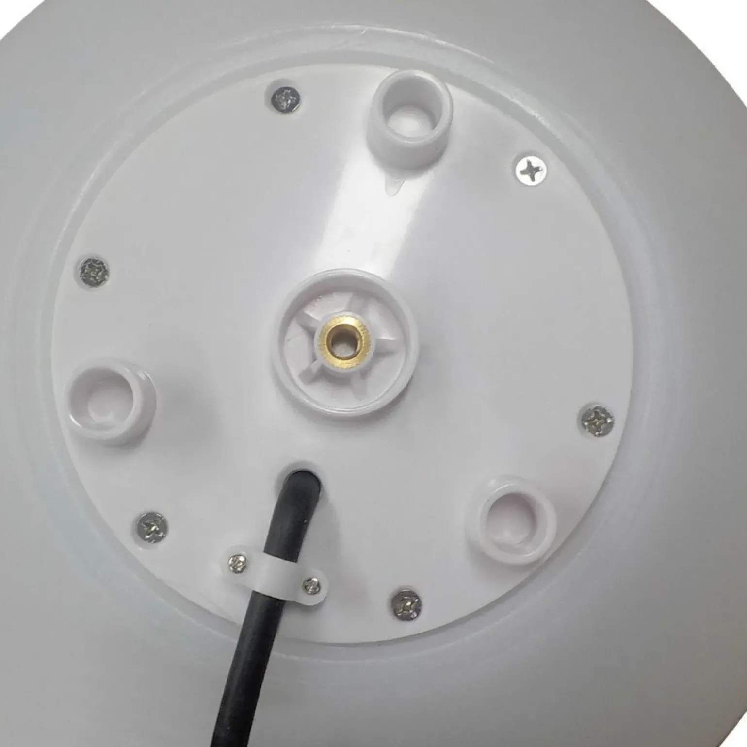 Sklep Kaja Biała, ogrodowa kula świecąca ⌀40cm LP-JH-1095-450 GAJA | Kaja