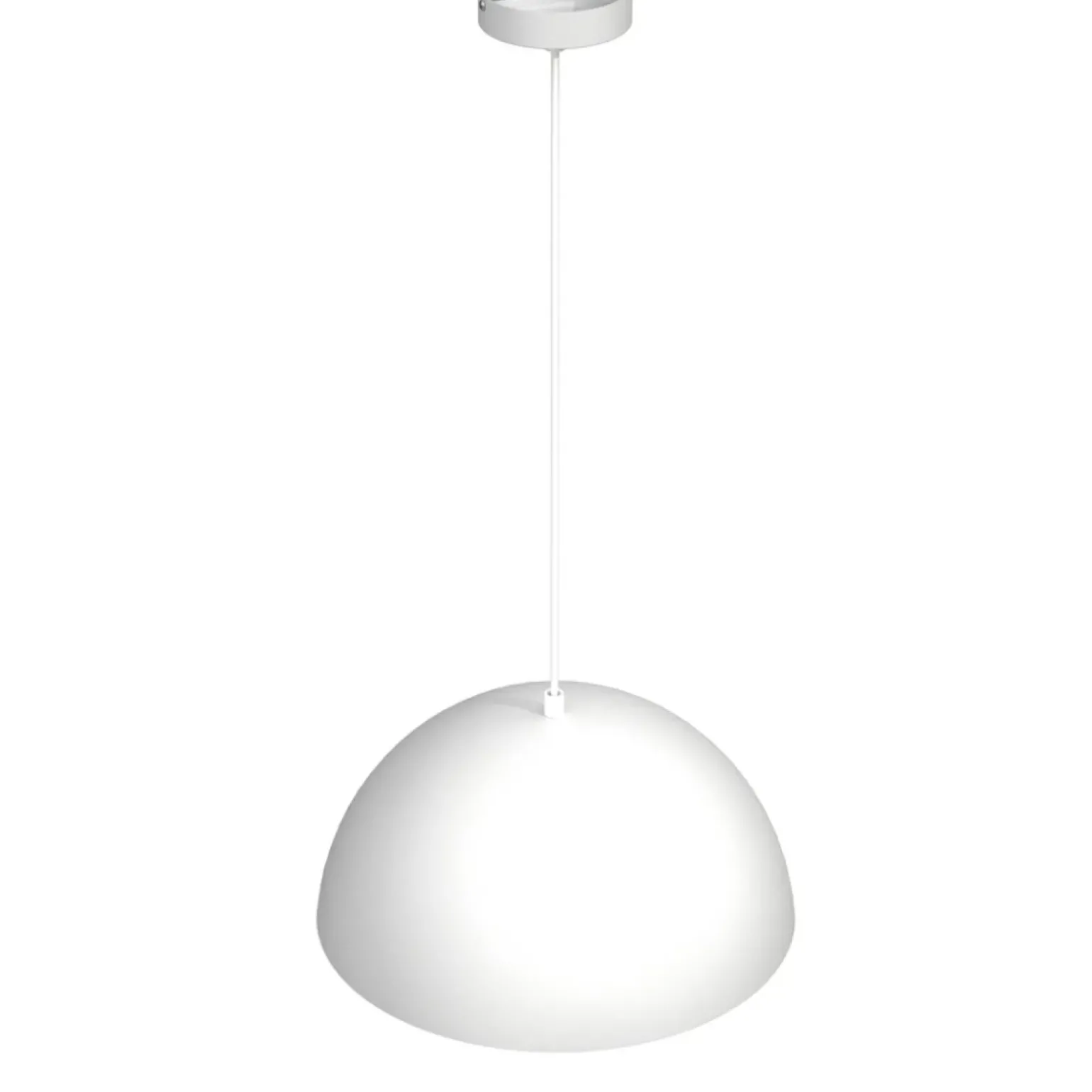 Store Biała, okazała lampa wisząca ze złotym wnętrzem MLP7897 z serii BETA | Kaja Oświ Żyrandole Nowoczesne