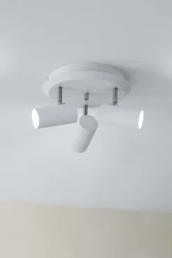 Sklep Kaja Biała, okrągła lampa sufitowa do sypialni 108464 z serii COSTILLA