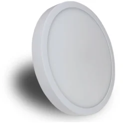 Sklep Kaja Biała, okrągła, ledowa lampa ⌀40 LP-2526/1C-40 WH LORIA | Kaja