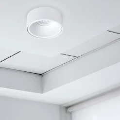 Sklep Kaja Biała oprawa podtynkowa, do korytarza ML0053 z serii BALI ROUND | Kaja Oświetlen