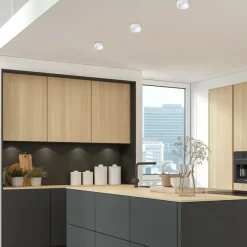 Sklep Kaja Biała oprawa podtynkowa, do korytarza ML0053 z serii BALI ROUND | Kaja Oświetlen