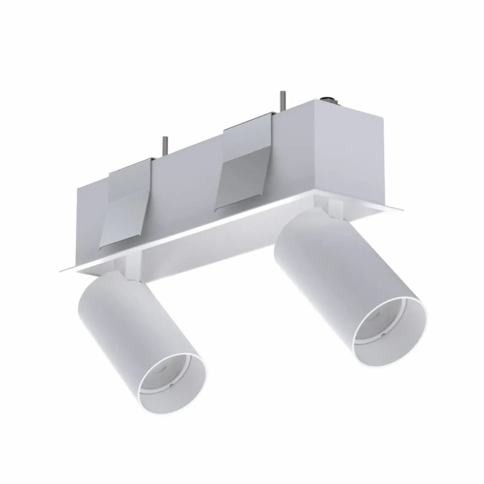 Sklep Kaja Biała oprawa wpustowa z dwoma reflektorami 10465 MONO DEEP | Kaja