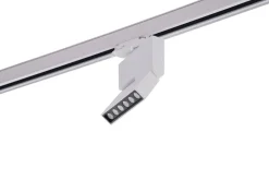 Sklep Kaja Biała ruchoma głowica LED do szynoprzewodu AZ3490 LEON | Kaja