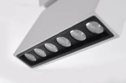 Sklep Kaja Biała ruchoma głowica LED do szynoprzewodu AZ3490 LEON | Kaja