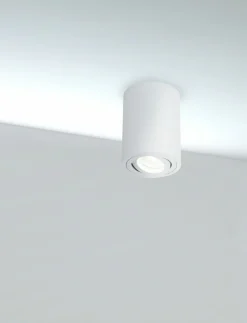 Sklep Kaja Biała tuba natynkowa, spot do kuchni C016CL-01W ALFA | Kaja