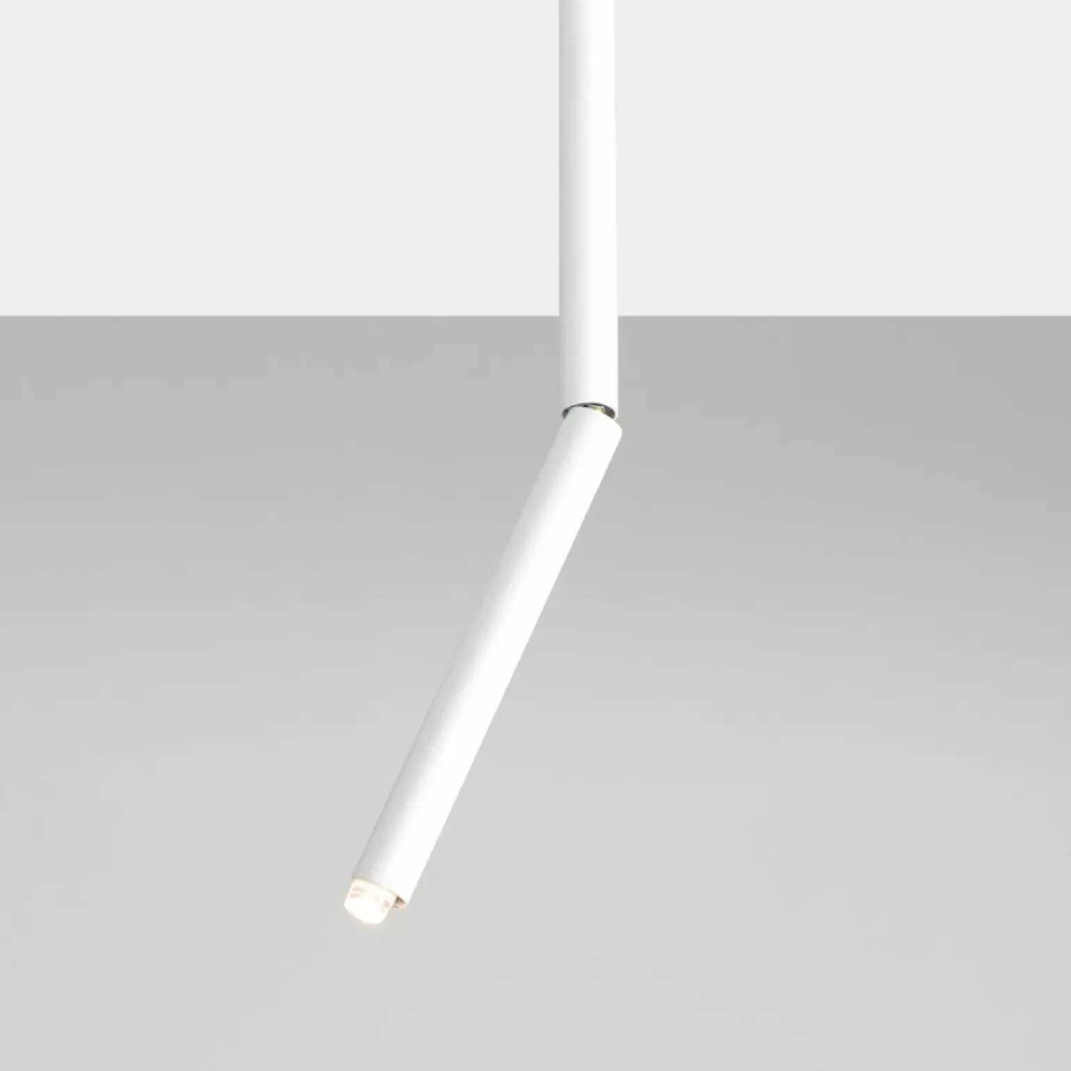 Best Biała wąska lampa sufitowa nad blat 1084PL_G_M STICK | Kaja Żyrandole Nowoczesne