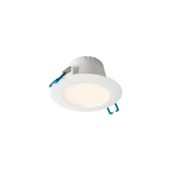 Sklep Kaja Białe, ledowe oczko podtynkowe, barwa ciepła 8991 | Kaja Oświetlenie