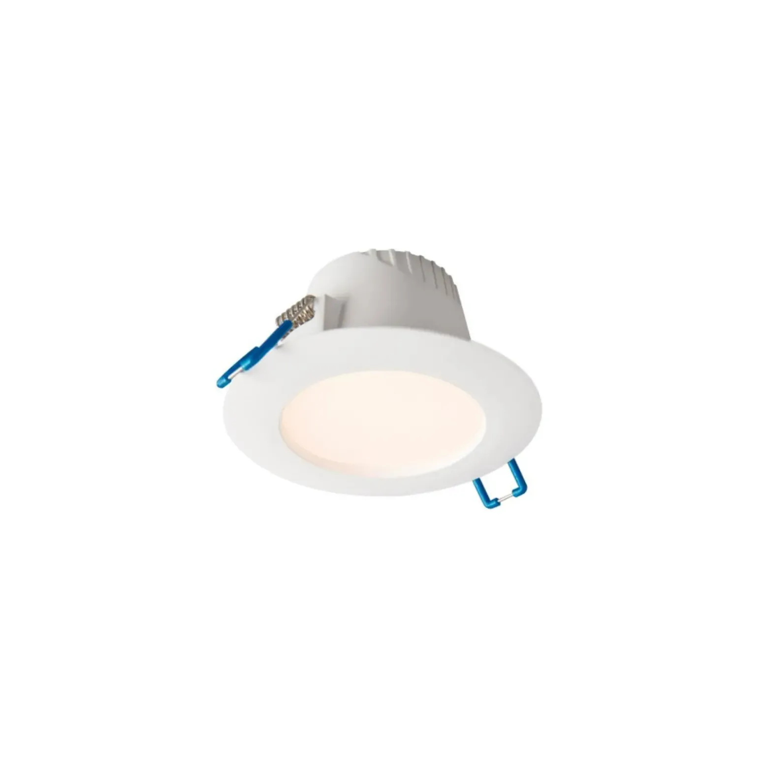 Sklep Kaja Białe, ledowe oczko podtynkowe, barwa ciepła 8991 | Kaja Oświetlenie