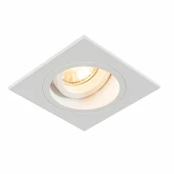 Sklep Kaja Białe oczko podtynkowe, kwadrat z ruchomym światłem 92703-N CHUCK