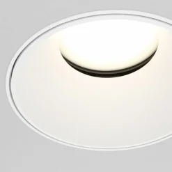 Sklep Kaja Białe, okrągłe oczko wpustowe na gwint GU10 DL051-U-2W z serii SHARE