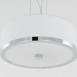 Best Sale Biało, srebrna lampa wisząca MA01806CD-002 LORIS | Kaja Oświetlenie Żyrandole Nowoczesne