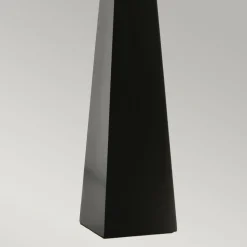 Sklep Kaja Biało-czarna lampa stołowa do salonu ASCENT-TL-BLK-W z serii ASCENT