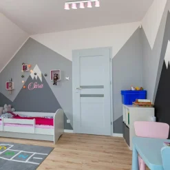 Outlet Biało-różowa lampa sufitowa, na pięć żarówek MLP7557 z serii DIXIE | Kaja Oświet Żyrandole Nowoczesne