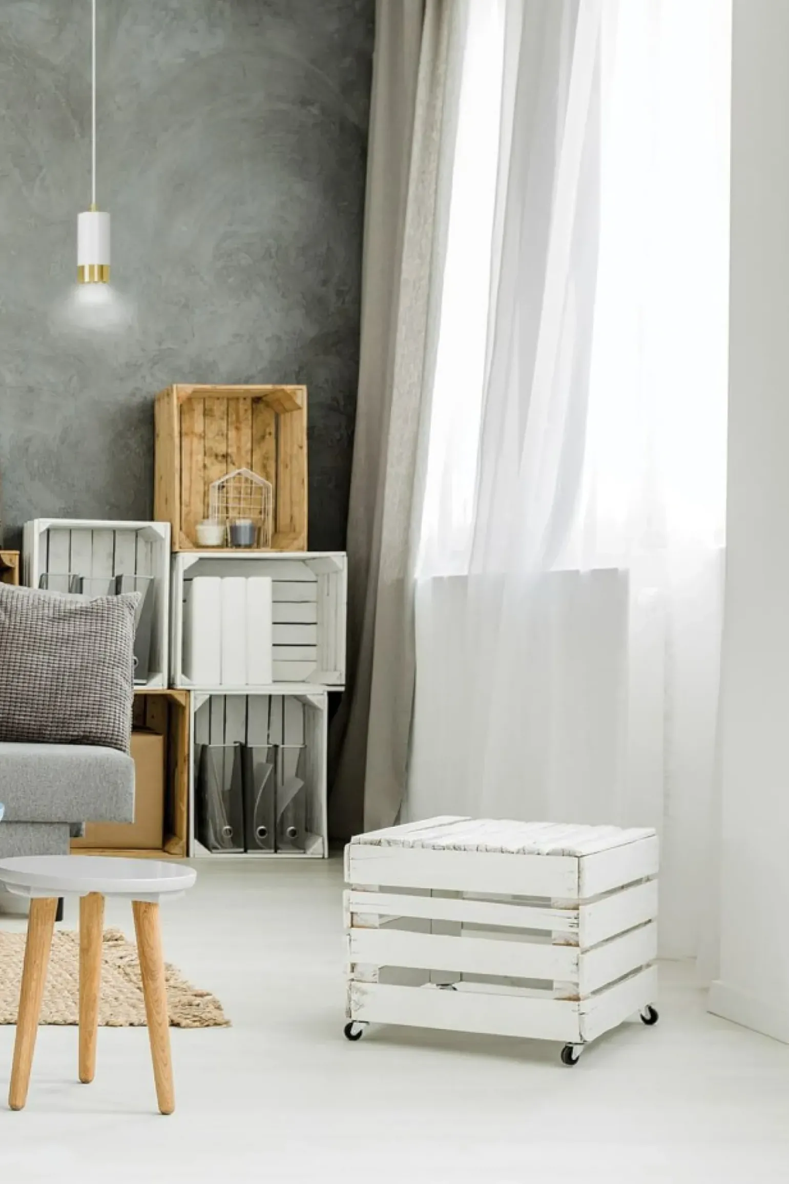 Cheap Biało-złota lampa wisząca w kształcie tuby 815/1 | Kaja Oświetlenie Żyrandole Nowoczesne