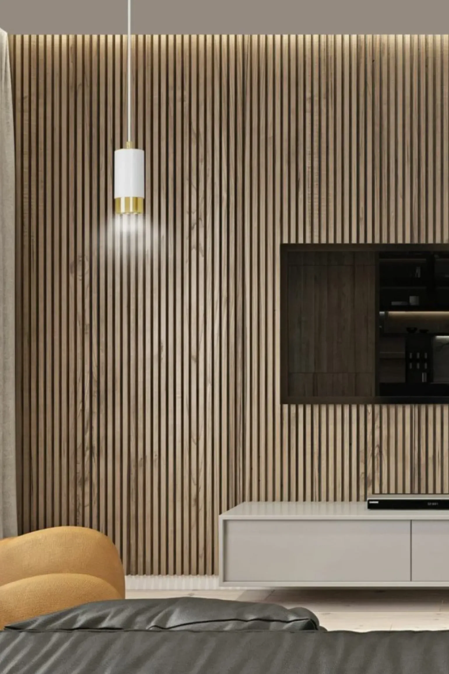 Cheap Biało-złota lampa wisząca w kształcie tuby 815/1 | Kaja Oświetlenie Żyrandole Nowoczesne