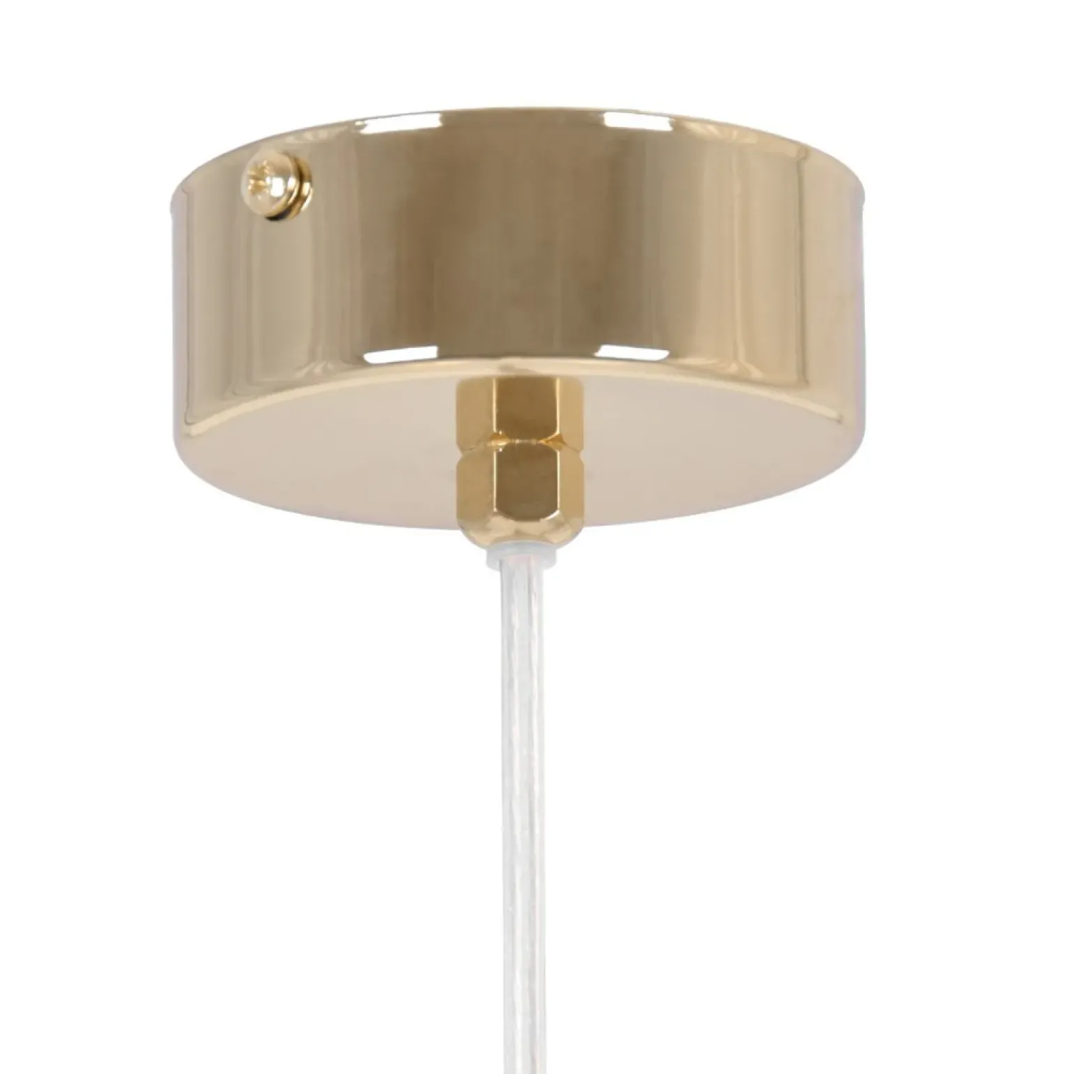 Best Sale Biało-złota lampa wisząca z regulowanym przewodem K-5400 z serii LUMIA Żyrandole Nowoczesne