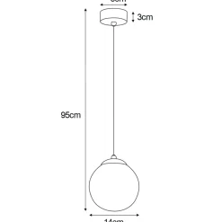 Best Sale Biało-złota lampa wisząca z regulowanym przewodem K-5400 z serii LUMIA Żyrandole Nowoczesne