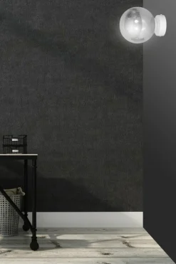 Sklep Kaja Biały kinkiet ścienny z przydymionym kloszem 878/K1 | Kaja Oświetlenie