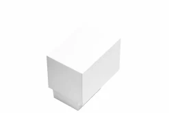 Sklep Kaja Biały kinkiet elewacyjny, kostka ze światłem LED AZ5230 ROLAND | Kaja