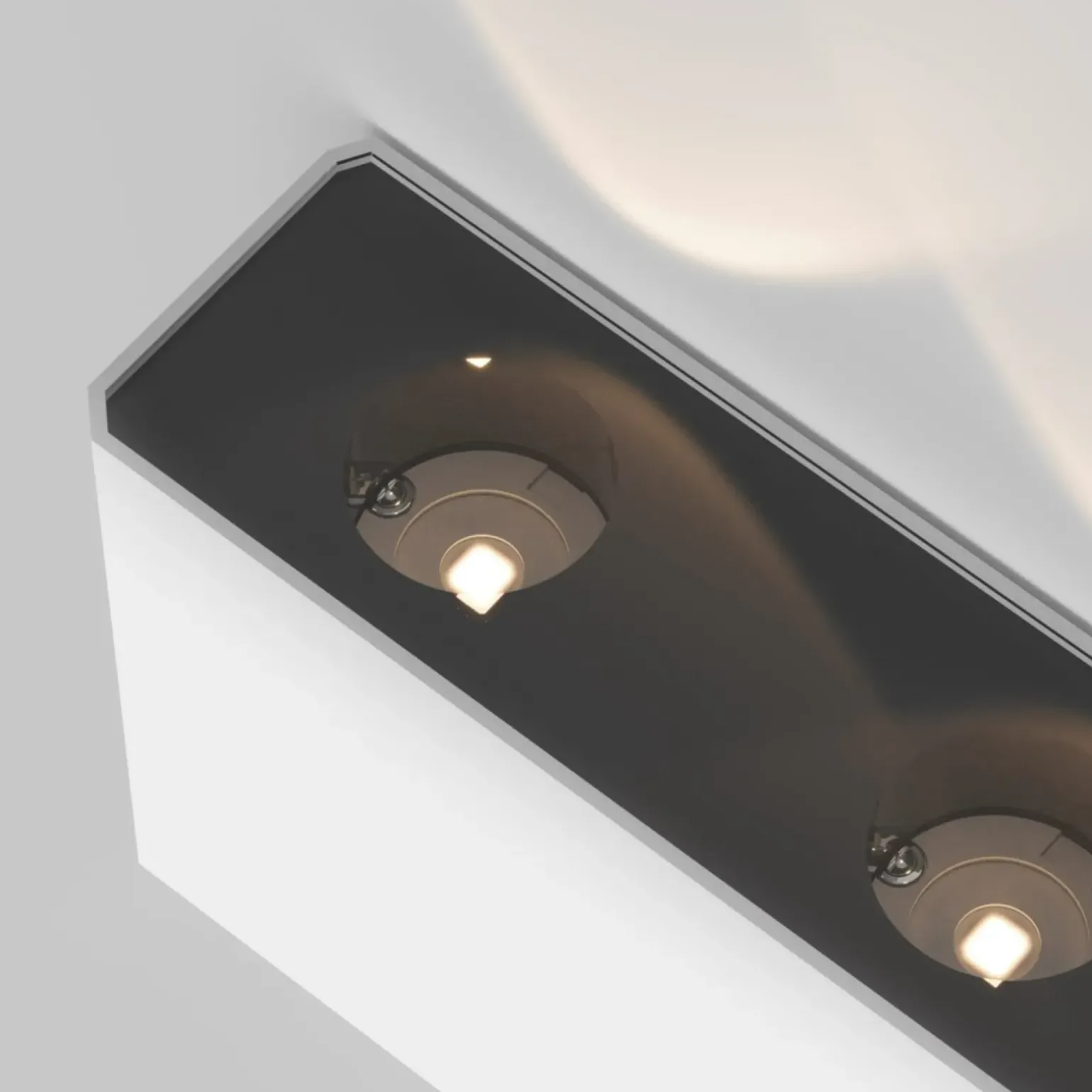 Sklep Kaja Biały kinkiet ledowy, zewnętrzny IP54 O433WL-L4W3K z serii SHOW