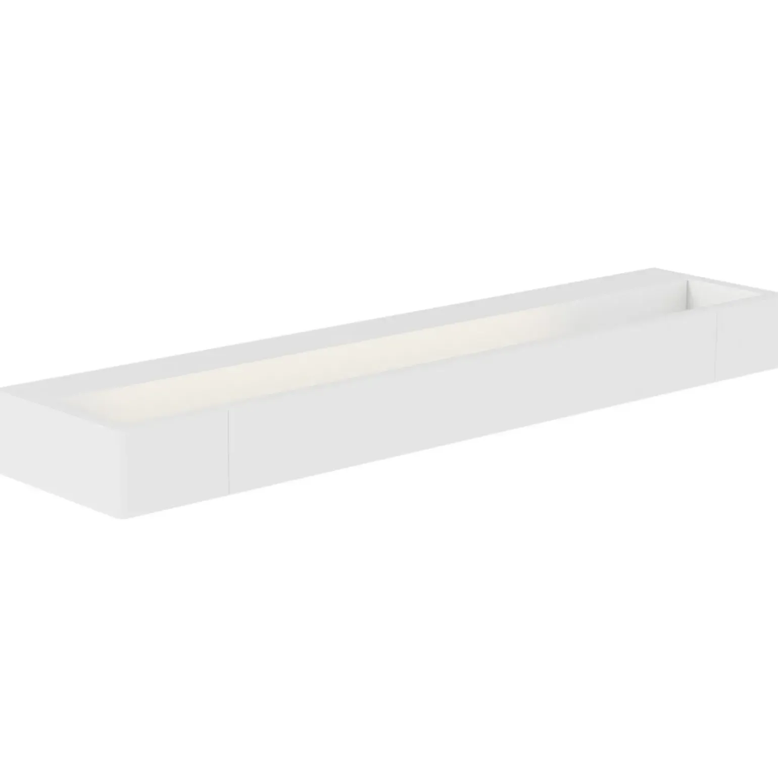 Sklep Kaja Biały kinkiet, obrotowe światło LED 45cm MX W0306 FLINK | Kaja