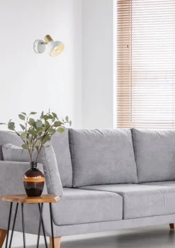 Sklep Kaja kinkiet z drewnianym zdobieniem 91-62796 PUERTO | Kaja