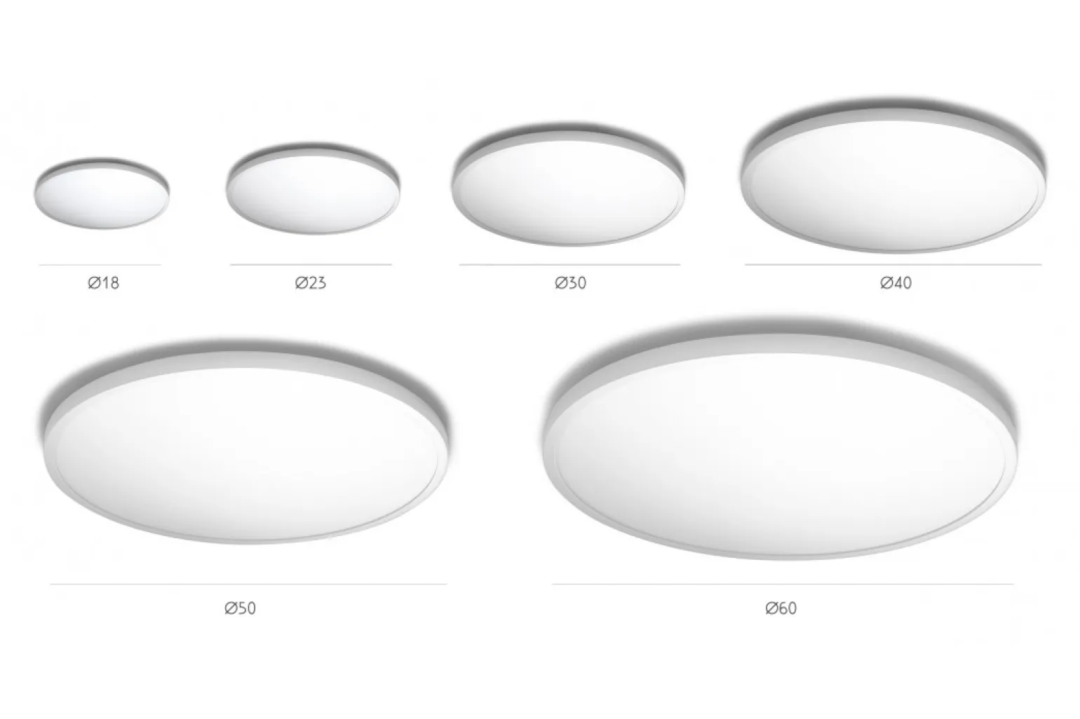 Sklep Kaja okrągły plafon LED 40cm 3000K AZ4245 MALTA | Kaja Oświetlenie