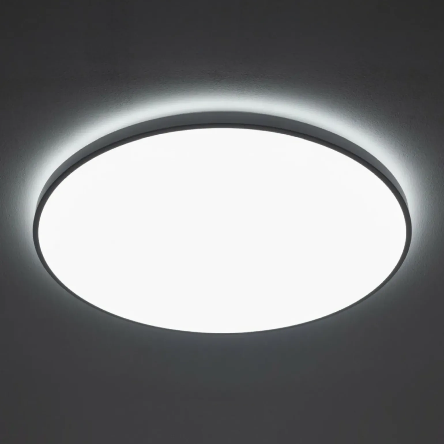 Sklep Kaja Biały, okrągły plafon LED IP44 ⌀64,2cm 4000K 10982 AGNES LED | Kaja
