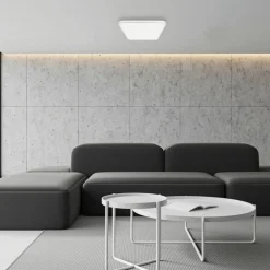 Sklep Kaja Biały plafon z neutralną barwą światła ML7934 z serii FABIO | Kaja Oświetlenie