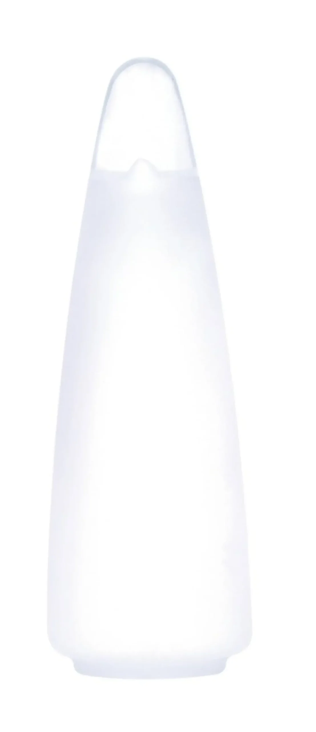 Sklep Kaja Biały, podłużny klosz 007-KLOSZ SOPEL BIAŁY MLECZNY